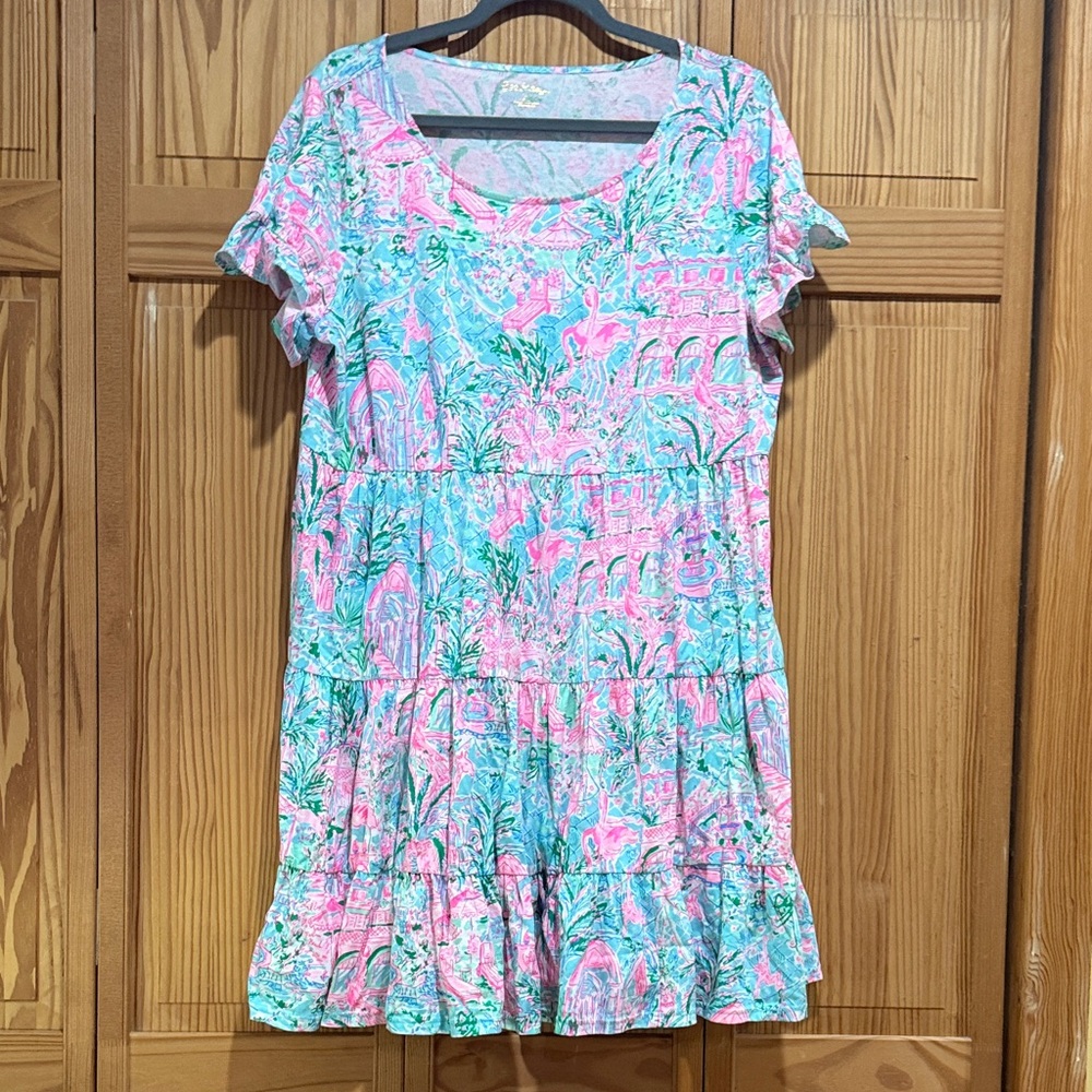 Lilly Pulitzer Pastel Floral Dress